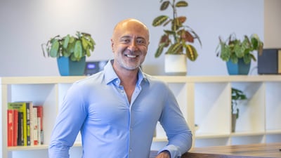 Sharaz Hussain, co-founder and managing director of EightClouds, is a very strong believer in creating passive income. Leslie Pableo for The National