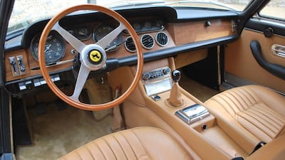 Ferrari interior