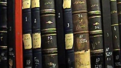 Still from the documentary The Great Book Robbery. Courtesy 2911 Foundation