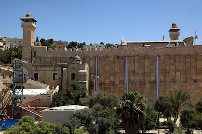 The Ibrahimi Mosque, in the occupied West Bank town of Hebron. AFP