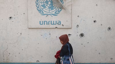 Many UNRWA staff in Gaza will lose their job or face a reduction in pay. AFP