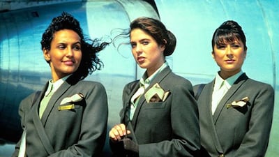 1991 – designed by Giorgio Armani. Courtesy Alitalia