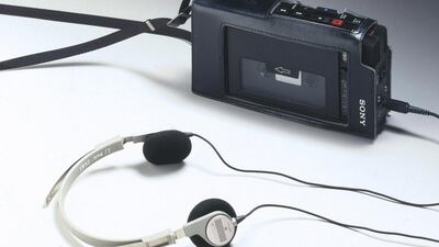 The original Walkman made by Sony of Japan. SSPL / Getty Images