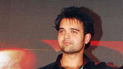 Mahaakshay - son of the disco legend Mithun Chakraborty and the gorgeous Yogita Bali. AFP