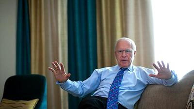 Dick Olver, the chairman of BAE Systems, says the UAE is really important to the company and has huge ambitions here. Christopher Pike / The National