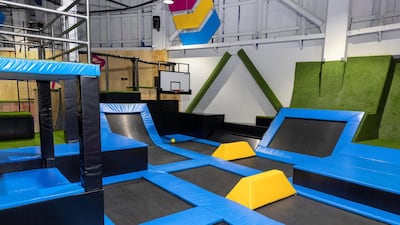 The new Bounce X features an updated dodgeball arena. Antonie Robertson / The National