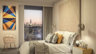 The towers offer vast views of London. Courtesy Galliard