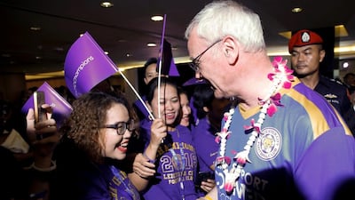 Claudio Ranieri led Leicester City to Thailand on a publicity trip following their unlikely Premier League title victory. Athit Perawongmetha / Reuters