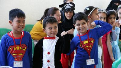 Students of KG 1 dressed up as their favourite storybook character on Thursday.