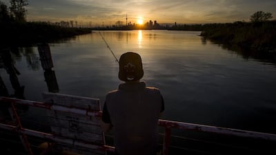 Hasan Mohammad fishes at Tommy Thompson Park located on a man-made peninsula known as the Leslie Street Spit in Toronto. It was created over 60 years ago by the dumping dredged sand, concrete chunks and earth fill, expanding what was once just a thin strip of land in the city’s busy harbour. An unexpected urban oasis, the development brings marshes, lagoons and forests to the centre of Canada’s largest city. Mark Blinch / Reuters