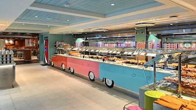Surfside Eatery is a buffet-style restaurant. Photo: Royal Caribbean