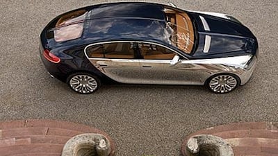 Bugatti's Galibier concept looks a little like a Bentley Continental mixed with a Porsche Panamera. Fortunately, the car looks much better in real life than in photographs.