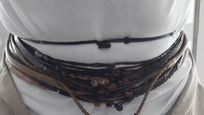 A man was stopped by customs officers in Dubai after tying black magic items around his waist in an effort to avoid detection. Dubai Customs