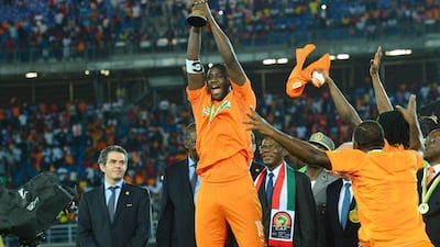 Ivory Coast won the Africa Cup of Nations last year in Equatorial Guinea. Gavin Barker / EPA