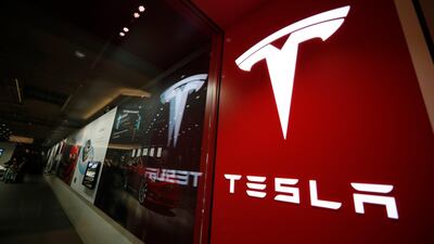 Tesla's China-built model has qualified for a government subsidy of as much as about Dh13,212 per vehicle. AP