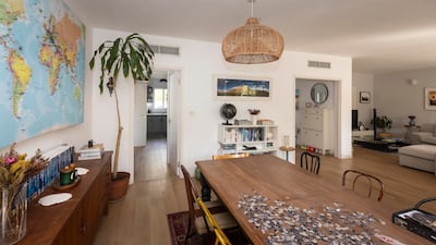 My Dubai Rent Ana Seixas's home in Dubai where she lives with her husband Catalin Marin, and son Seth. Living room/ dining room. Antonie Robertson/The National