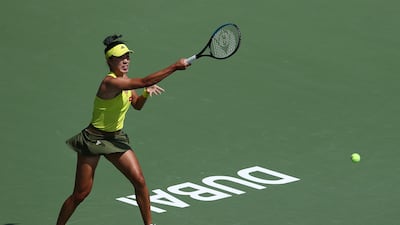 Qiang Wang during her defeat against Svetlana Kuznetsova. Getty