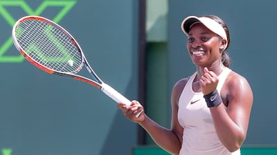Sloane Stephens will be aiming to add the Wimbledon title to the US Open she won last season. Erik S Lesser / EPA
