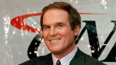 Charles Grodin appears at a news conference announcing him as host of CNBC's new primetime show 'Charles Grodin' in New York on November 15, 1994. AP Photo