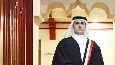 Judge Omar Karmustaji is calling for reforms within the juvenile court aystem. Prior to becoming a judge, Mr Karmustaji was a member of the Dubai Police force for 15 years. Lee Hoagland/The National