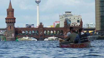 Canoe along the Wall’s path: The boundary between East and West Germany wasn’t just on land. The Landwehrkanal branches off the river Spree, dividing the western district of Kreuzberg and the eastern district of Treptow. These days, the parks along the banks are idyllic. Between 1961 and 1989 it was less so – if you tried entering by canoe then, you’d get shot. The Wall was along the eastern bank, but the water technically belonged to the East, too. It was only once on the western bank that potential escapees were safe. Paddling along, Backstage Tourism’s guide tells the tragic story of two children who swam for the western shore. They were shot by guards in the towers who, in the darkness, had no way of knowing how old the victims were. The canoe tour initially follows the Spree, and there’s nowhere better for seeing Berlin’s frenetic pace of change. Luxury apartments and swanky media-company offices now line the banks where it was once just wasteland. Courtesy Backstagetourism