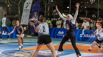 The Red Bull Half Court tournament at Satwa Park proved to be a big hit. Antonie Robertson / The National