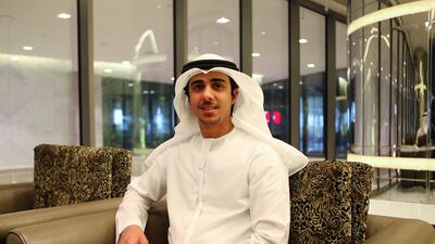 Khalifa Al Shamsi, who is the managing director of the car spa company Select Nano. Fatima Al Marzooqi / The National