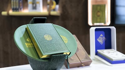 Books on display at the book fair.