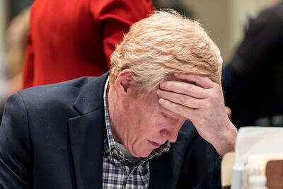 Alex Murdaugh gave evidence that he cheated clients out of money to buy drugs. AP