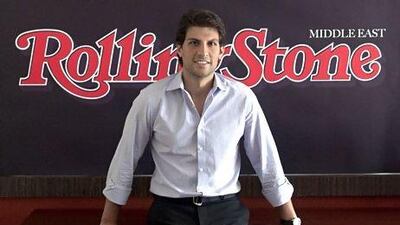 Waref Hawasli, the publisher of Rolling Stone Middle East, says his new venture will delight lovers of alternative music. Jeff Topping / The National