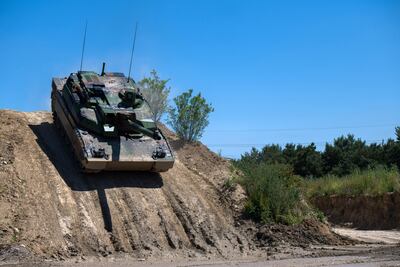 A French Army Nexter Systems Leclerc battle tank. Bloomberg