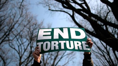 The US government’s use of techniques usually considered as torture has its many opponents. But 40 per cent of Americans voice some support for the practices. Chip Somodevilla / Getty Images