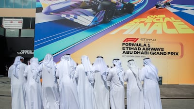 Qualifying day at the 2023 Abu Dhabi Grand Prix