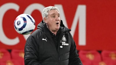 Newcastle United manager Steve Bruce. Reuters
