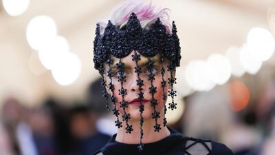 Cara Delevingne in Dior Couture. Reuters.