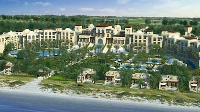 Rotana's 5-star hotel is now planned to open in 2015 on Abu Dhabi's Saadiyat Island. Picture courtesy TDIC