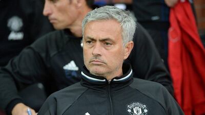 Jose Mourinho's Manchester United take on Claudio Ranieri's Leicester City in Sunday's FA Community Shield. Oli Scarff / AFP