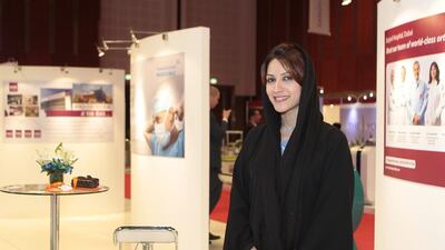 Dr Ibtesam Al Bastaki, director of health operations at DHA and chairwoman of the International Family Medicine Conference. Jeffrey E Biteng / The National