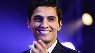 Palestinian singer and winner of Arab Idol Mohammed Assaf. AFP