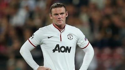 Wayne Rooney was unhappy his team went behind to Cluj.
