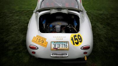 A 1959 Porsche 356A Sunroof Coupe at The Quail. Investor demand for classic cars is rising amid volatile markets and ultra-low interest rates. Michael Fiala / Reuters