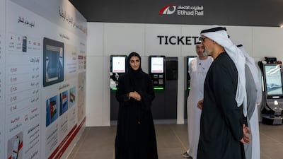 Sheikh Khaled has said the passenger rail project reflects the UAE’s vision for a fully integrated transport network