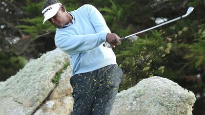 Vijay Singh of Fiji is suing the PGA for what he views as unfair fines and treatment. And he may have a point. Christian Petersen / AFP