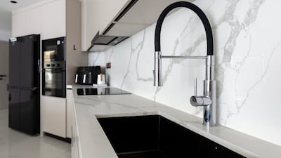 The kitchen.