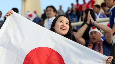 Japan fans enjoy their start to the Asian Cup.