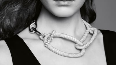 The Adage Hermes necklace. Courtesy Hermes