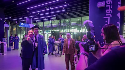 Hundreds of students took part in the graduation ceremony