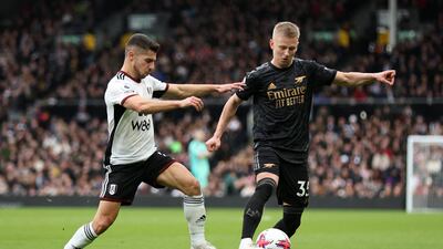 Oleksandr Zinchenko 7: Pushed on brilliantly to help Arsenal take complete control of the midfield and picked out several incisive passes from deep. Reuters