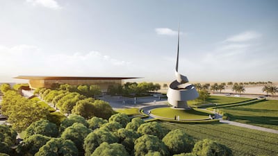 The landscaped gardens will also include a children's playground and knowledge garden. Courtesy Foster + Partners