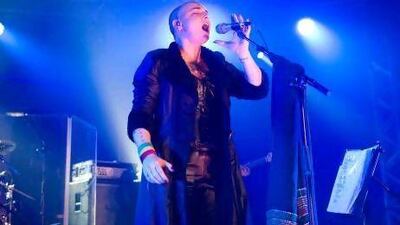Sinead O'Connor performs during Mencap's Little Noise Sessions at St John-At-Hackney last November in London.